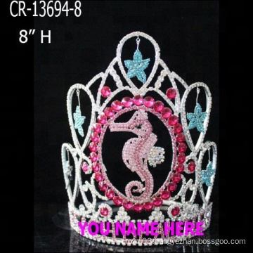 Seahorse Sea Animals Pageant Crown For Children